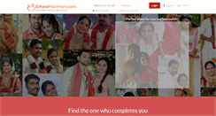 Desktop Screenshot of ezhavamatrimony.com